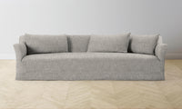 The Leonard Sofa - Belgian Linen Agate