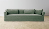 The Leonard Sofa - Performance Stonewashed Linen Aspen