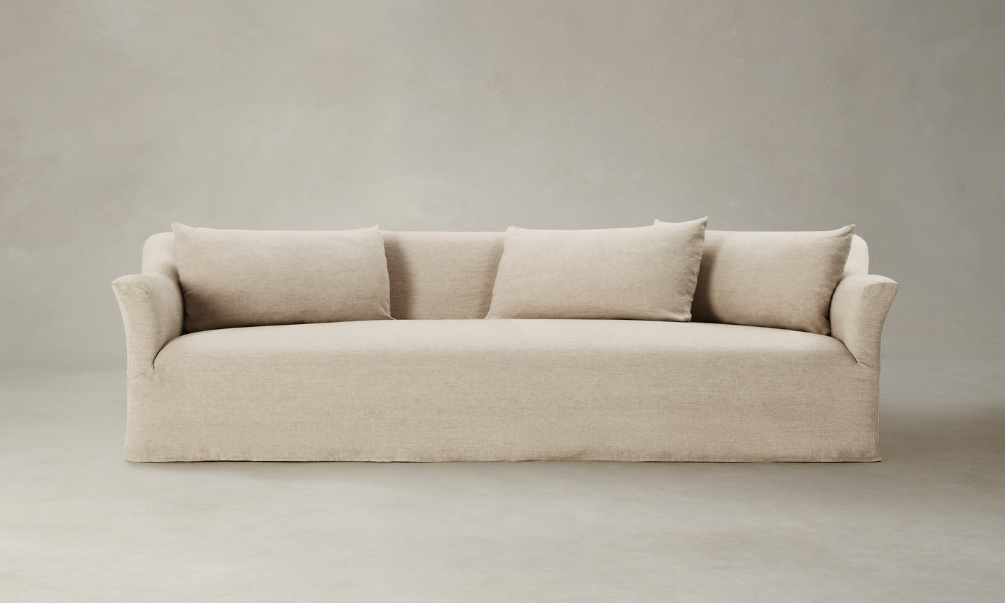 The Leonard Sofa - Performance Stonewashed Linen Dew