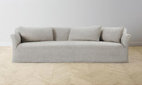 The Leonard Sofa - Performance Woven Chenille Steel