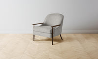 The Leroy Chair - Belgian Linen Agate