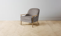 The Leroy Chair - Belgian Linen Carob