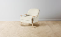 The Leroy Chair - Italian Bouclé White