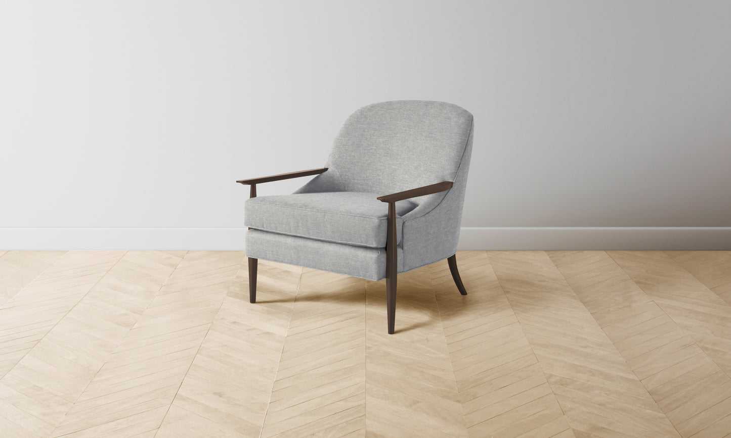 The Leroy Chair - Merino Heather Grey