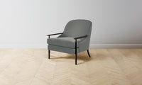 The Leroy Chair - Mohair Fog