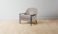 The Leroy Chair - Nubuck Leather Fawn