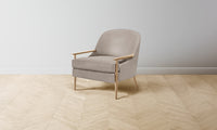 The Leroy Chair - Nubuck Leather Fawn