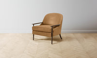 The Leroy Chair - Nubuck Leather Saddle