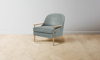 The Leroy Chair - Nubuck Leather Tide