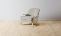 The Leroy Chair - Performance Melange Weave Flint