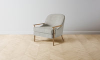 The Leroy Chair - Performance Melange Weave Flint