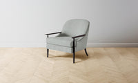 The Leroy Chair - Performance Mélange Weave Seaglass