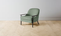 The Leroy Chair - Performance Stonewashed Linen Aspen