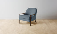 The Leroy Chair - Performance Stonewashed Linen Chambray