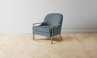 The Leroy Chair - Performance Stonewashed Linen Chambray