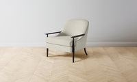 The Leroy Chair - Performance Stonewashed Linen Dew