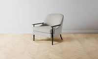 The Leroy Chair - Performance Textured Linen Flax