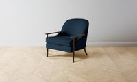 The Leroy Chair - Performance Linen Weave Bay