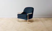 The Leroy Chair - Performance Linen Weave Bay