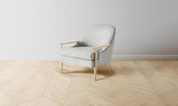 The Leroy Chair - Performance Textured Tweed Dove