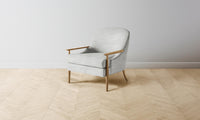 The Leroy Chair - Performance Textured Tweed Dove