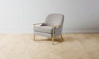 The Leroy Chair - Performance Tweed Oatmeal