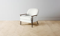 The Leroy Chair - Performance Woven Chenille Lace