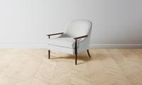 The Leroy Chair - Performance Woven Chenille Steel