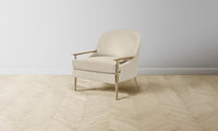 The Leroy Chair - Tuscan Leather Bisque