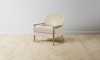 The Leroy Chair - Tuscan Leather Bisque