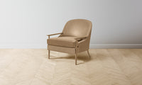 The Leroy Chair - Tuscan Leather Camel