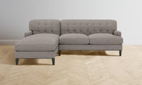 The Ludlow Sectional - Belgian Linen Agate