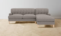 The Ludlow Sectional - Belgian Linen Agate