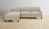 The Ludlow Sectional - Belgian Linen Alder