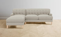 The Ludlow Sectional - Belgian Linen Alder