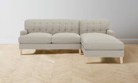 The Ludlow Sectional - Belgian Linen Alder