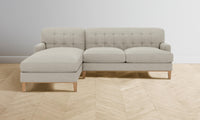 The Ludlow Sectional - Belgian Linen Alder