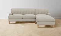 The Ludlow Sectional - Belgian Linen Alder