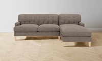 The Ludlow Sectional - Belgian Linen Carob