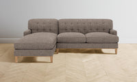 The Ludlow Sectional - Belgian Linen Carob