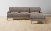 The Ludlow Sectional - Belgian Linen Carob