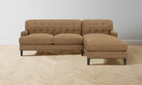 The Ludlow Sectional - Belgian Linen Chai