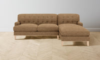 The Ludlow Sectional - Belgian Linen Chai