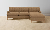 The Ludlow Sectional - Belgian Linen Chai