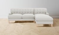 The Ludlow Sectional - Belgian Linen Egret