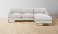 The Ludlow Sectional - Belgian Linen Egret