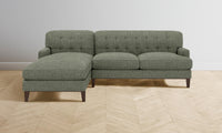 The Ludlow Sectional - Belgian Linen Thyme