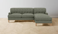 The Ludlow Sectional - Belgian Linen Thyme