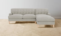 The Ludlow Sectional - Italian Bouclé Fossil