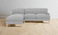 The Ludlow Sectional - Italian Bouclé Waterfall